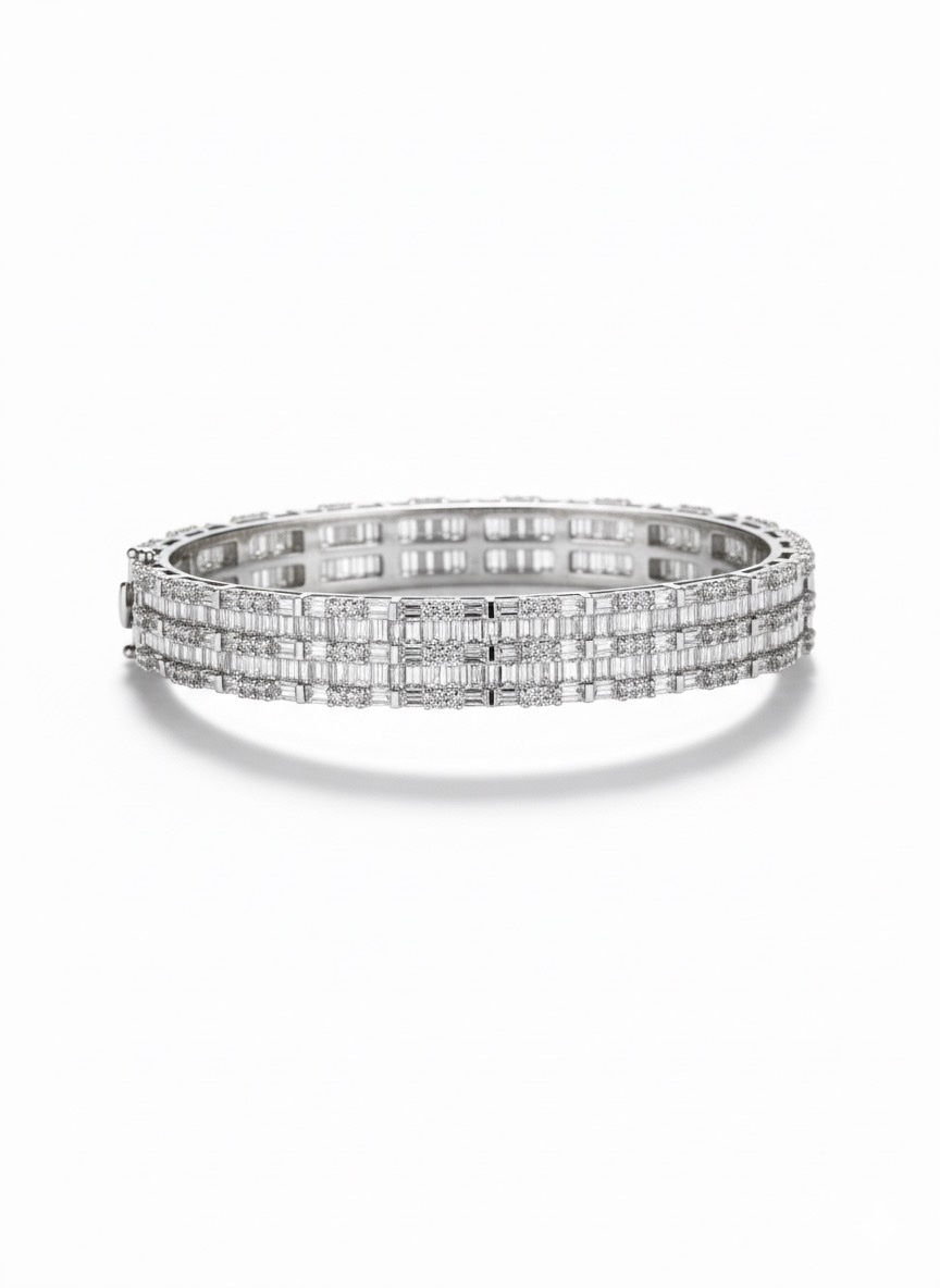 Baguette Diamond Bracelet | 4.67 Ct of Brilliance