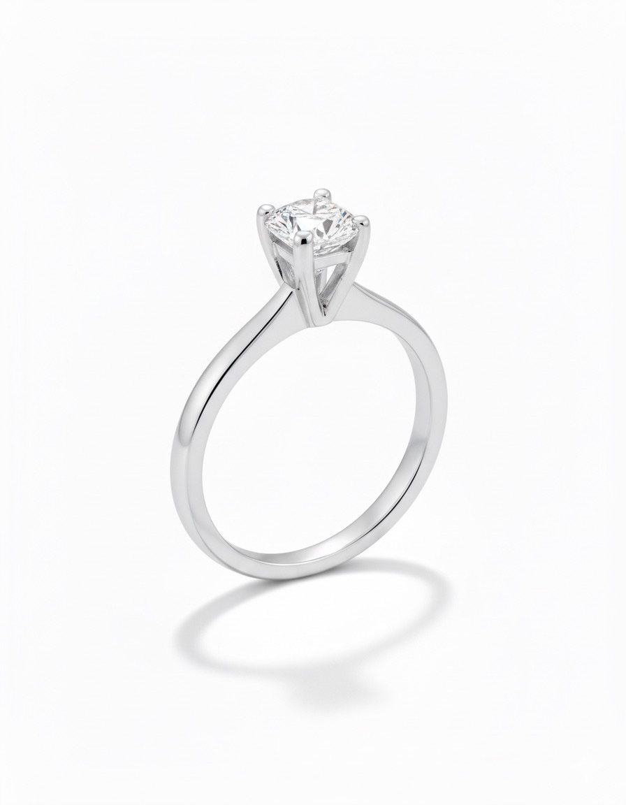 ✨ Elegant Solitaire Diamond Ring | 0.41 Ct