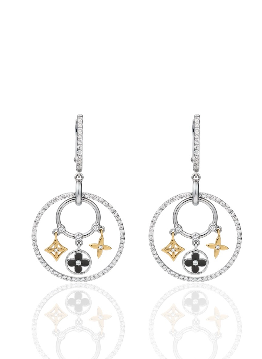 18K Gold Diamond Earrings – 0.58ct”