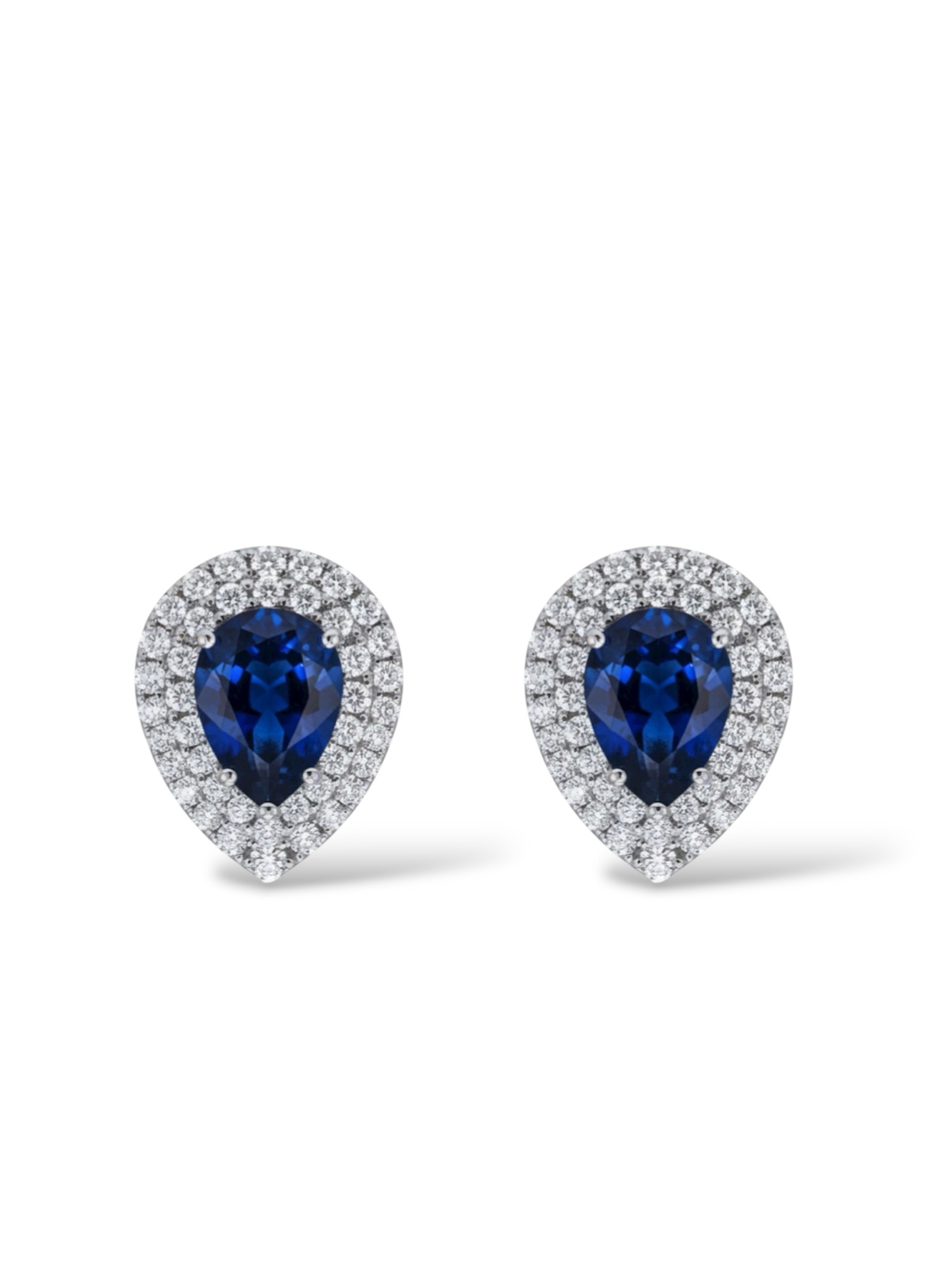 Elegant Diamond Earrings | 18K Gold Brilliance