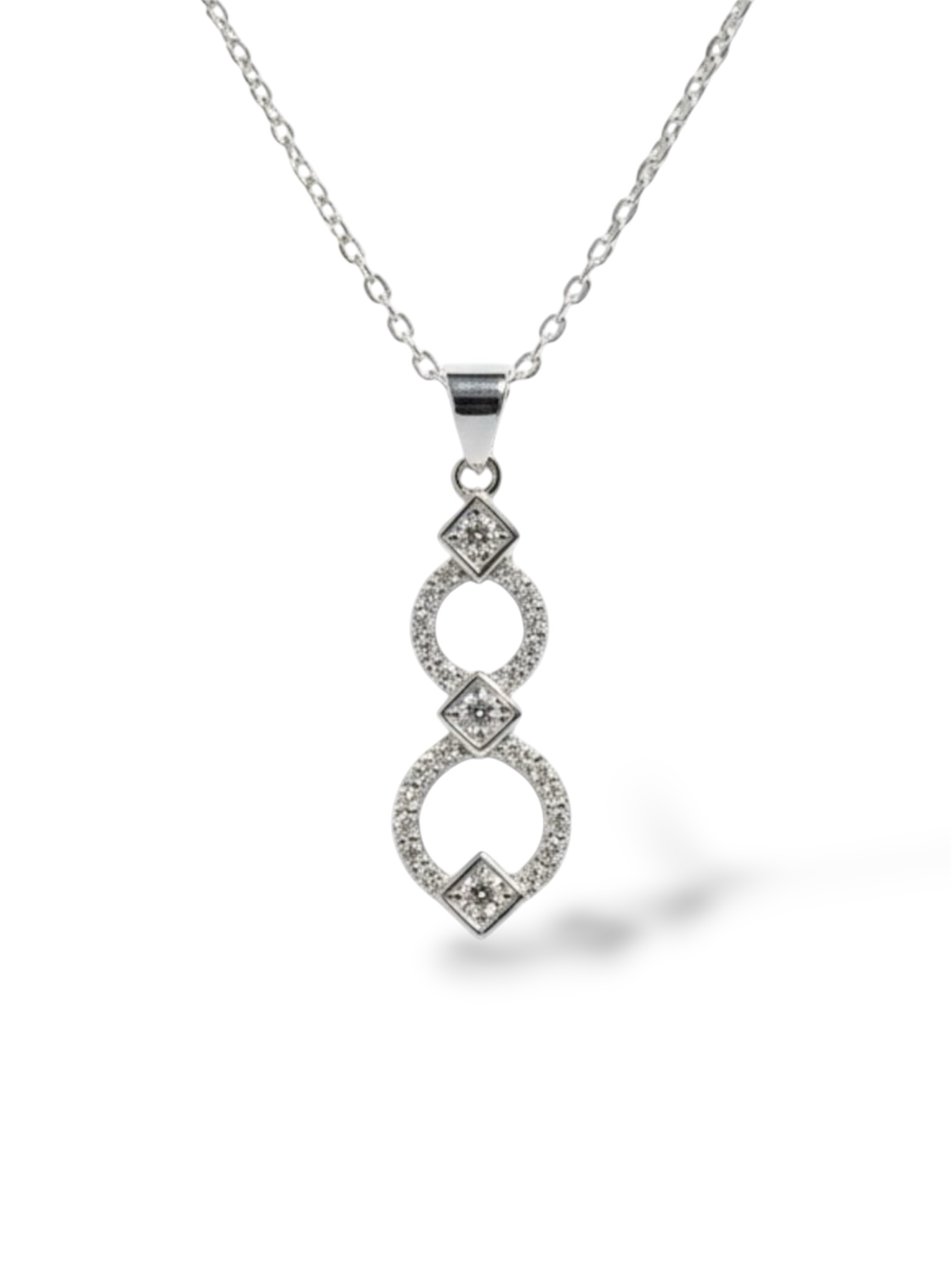 18K Gold Diamond Necklace – 0.40ct of Pure Elegance