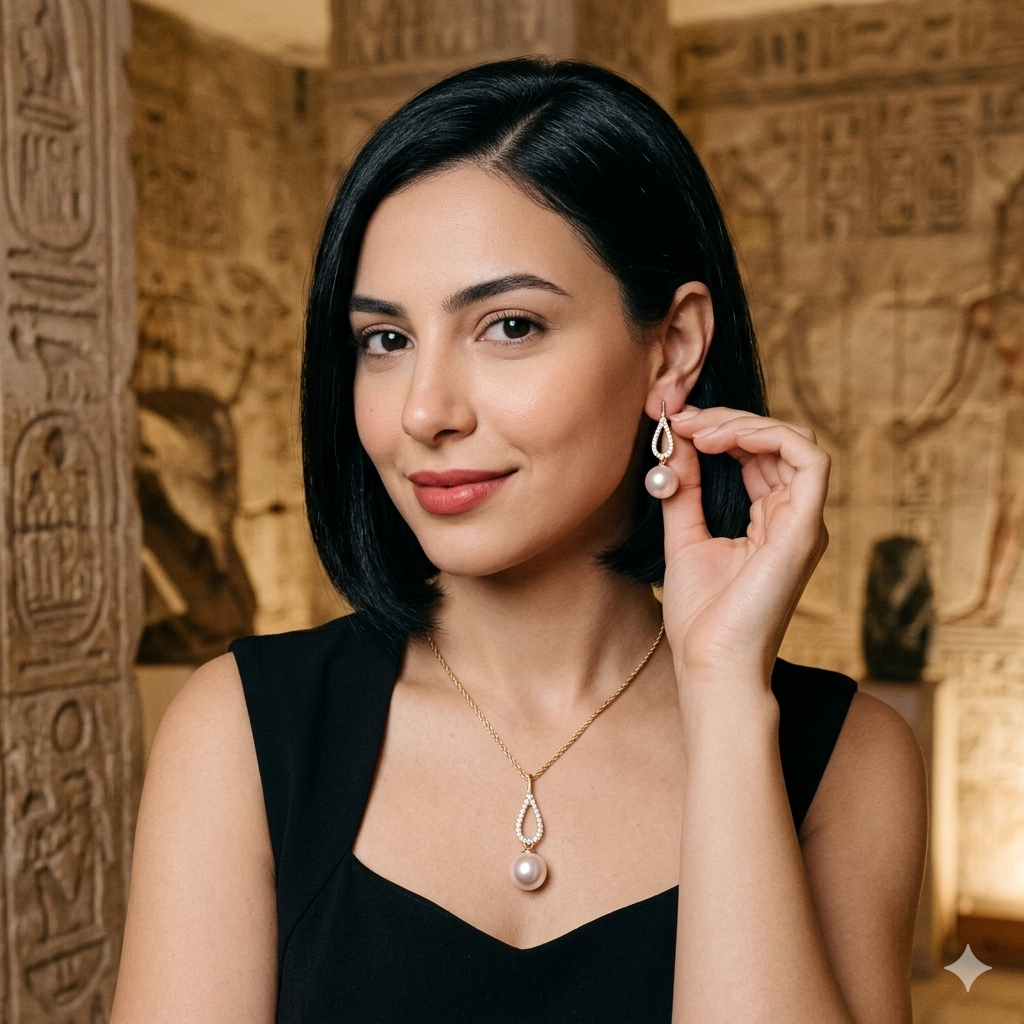 South Sea Pearl Diamond Set | Timeless Luxury in Every Detail - Image 2