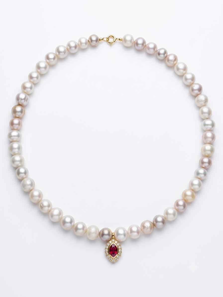 Timeless south sea pearls necklace