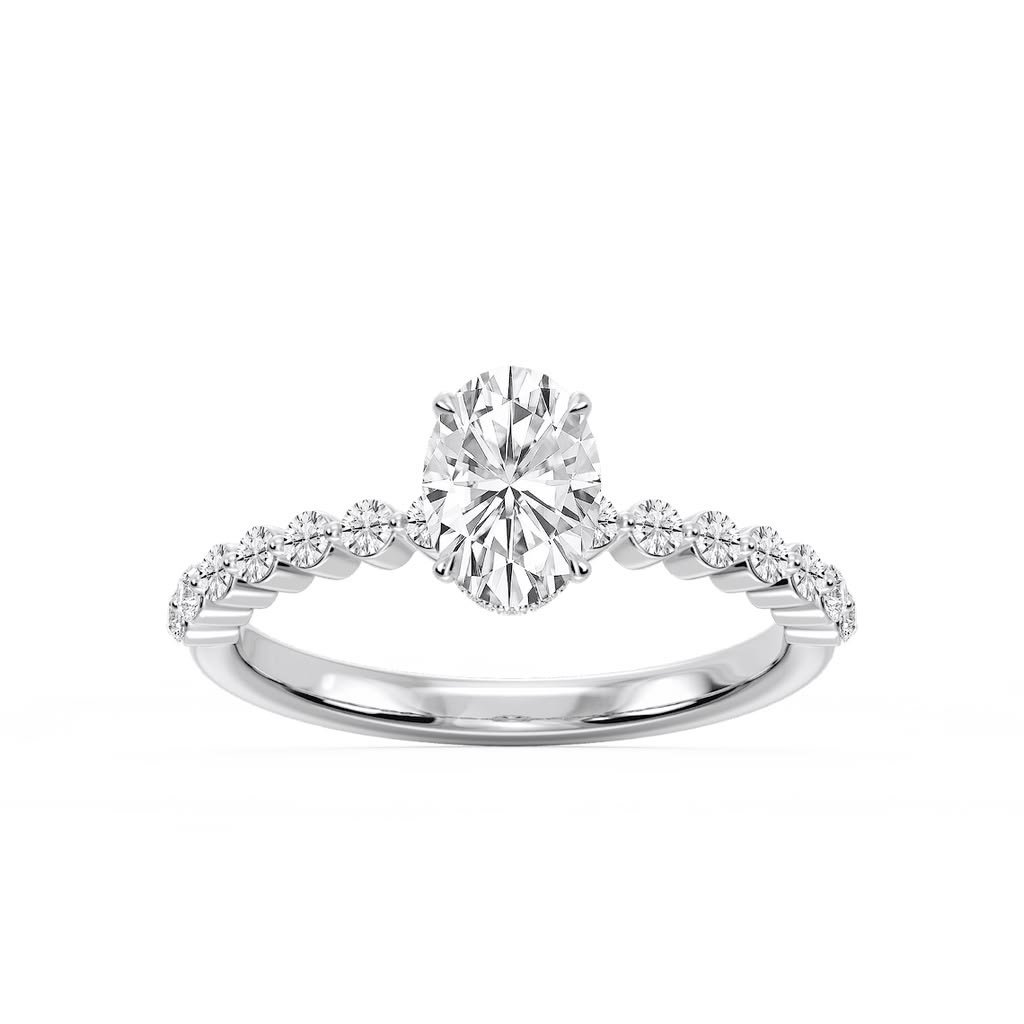 Oval Diamond Ring
